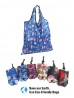 Hook-on Reusable Foldable Shopping Bags (12pcs) 